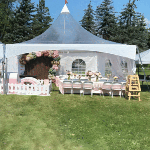 20’x20’ High Peak Clear Tent