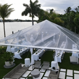 40’x40’ Frame Clear Tent